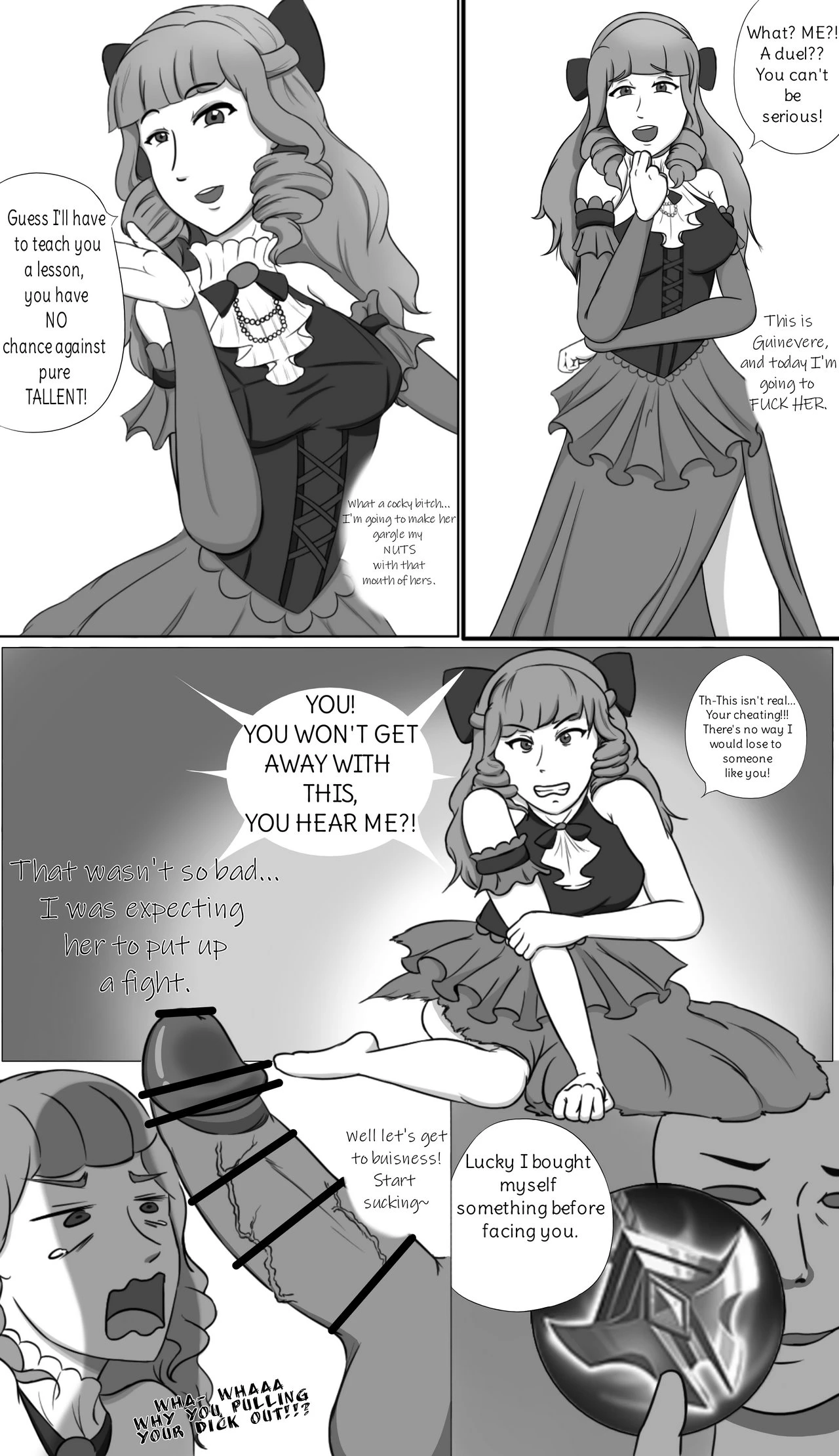 Desire for Creamy Delights porn comic picture 1