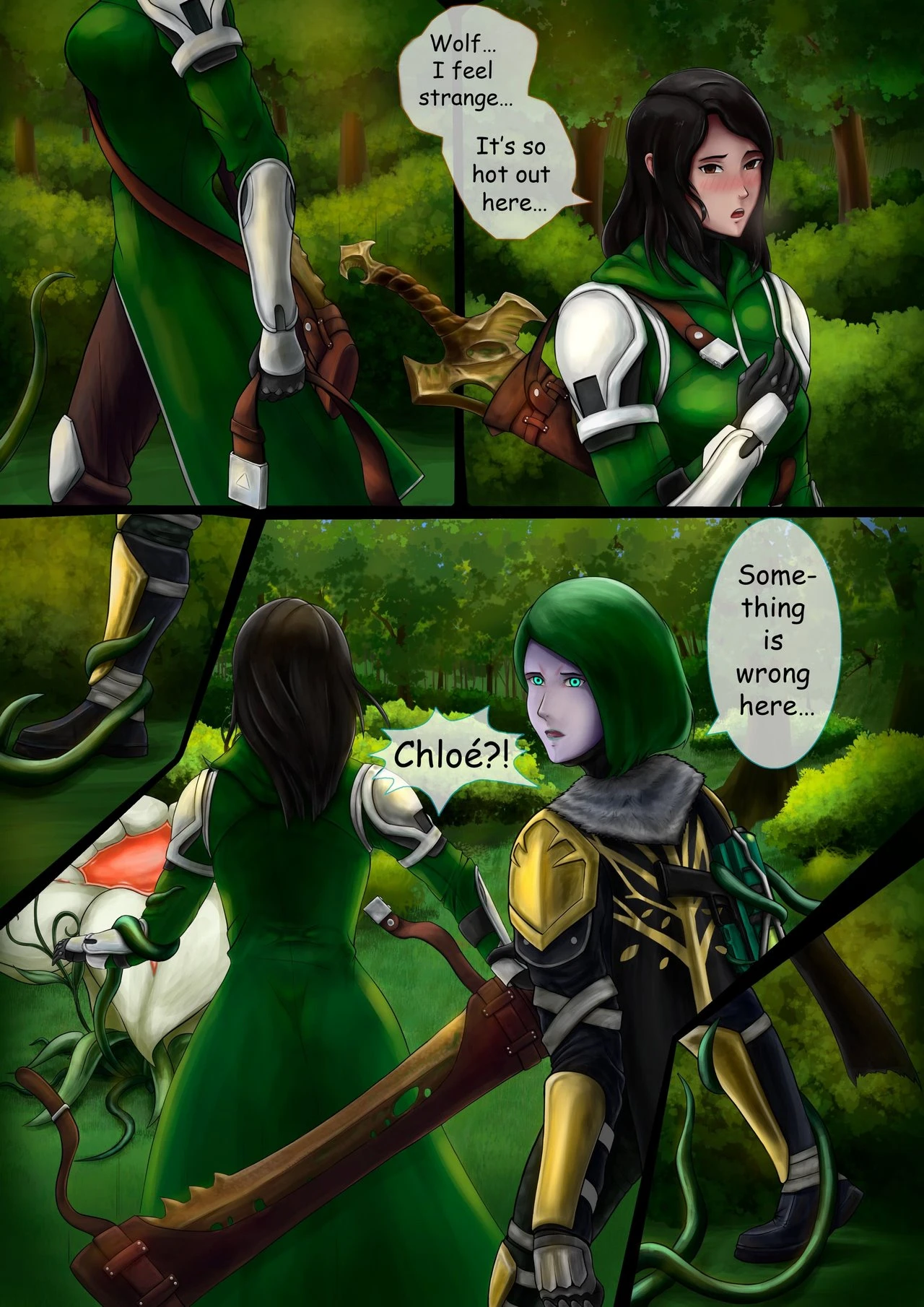Destiny Liliraune TF porn comic picture 2