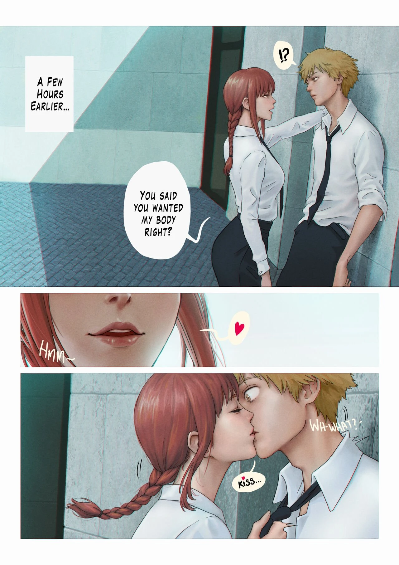 Deus Ex Makima porn comic picture 1