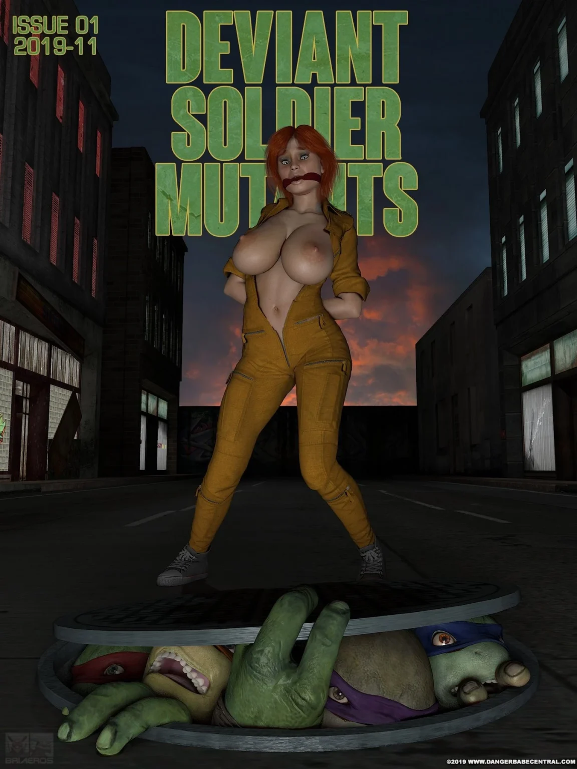 Deviant Soldier Mutants porn comic picture 1