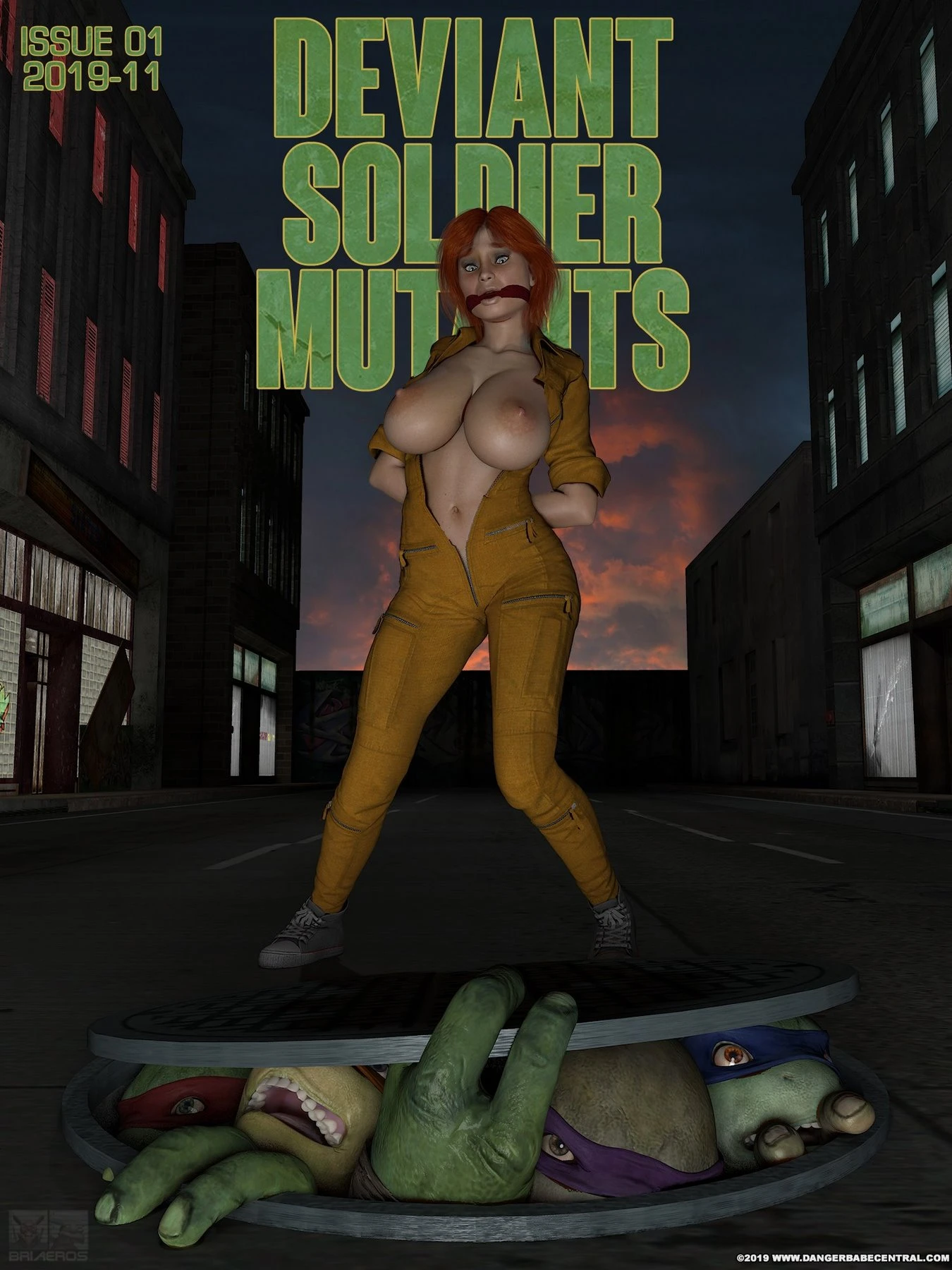 Deviant Soldier Mutants porn comic picture 1