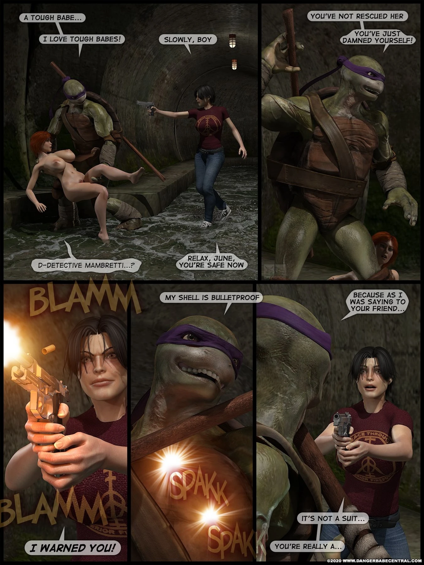 Deviant Soldier Mutants porn comic picture 19