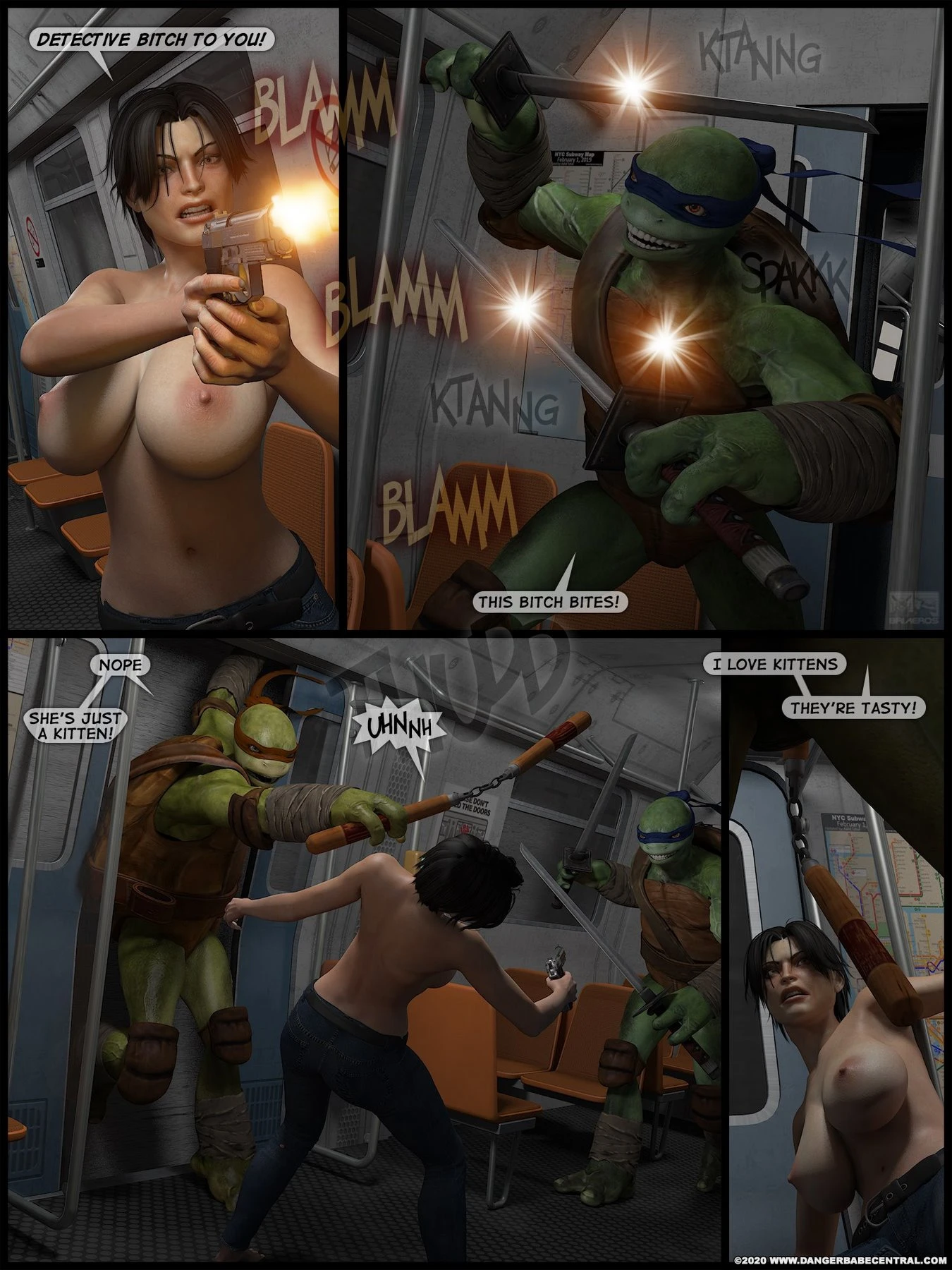 Deviant Soldier Mutants porn comic picture 27
