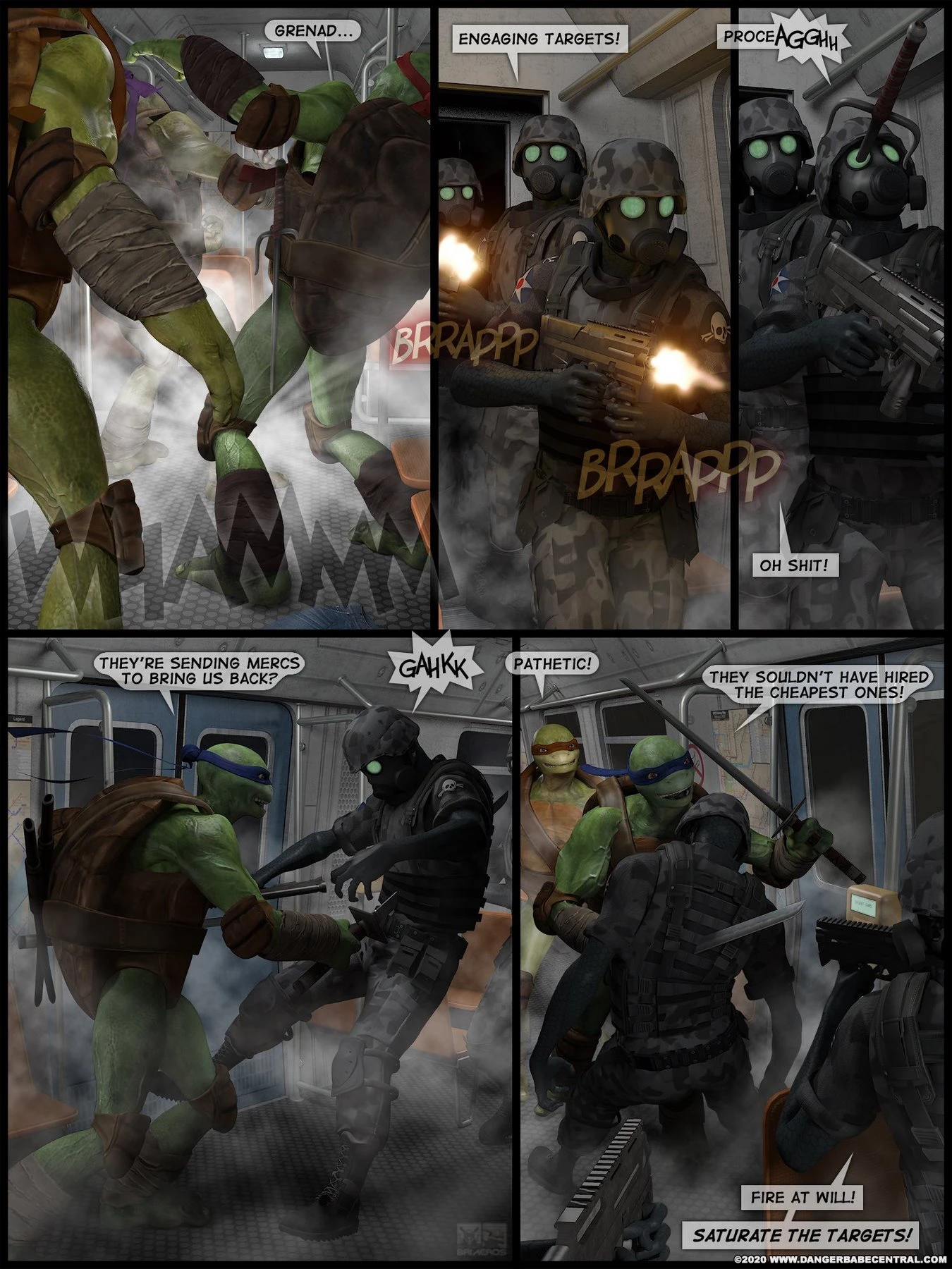 Deviant Soldier Mutants porn comic picture 48