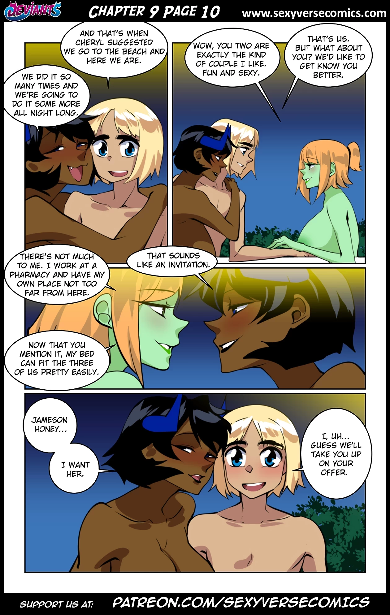 Deviants 9-11 porn comic picture 11