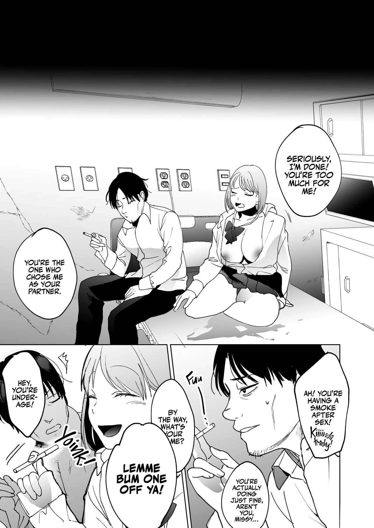 Devoured by a Mysterious High School Girl 5 Seconds before I Bid My Life Farewell | Jinsei Sayonara 5 byou-mae, Nazo-JK ni Kuwareru porn comic picture 56