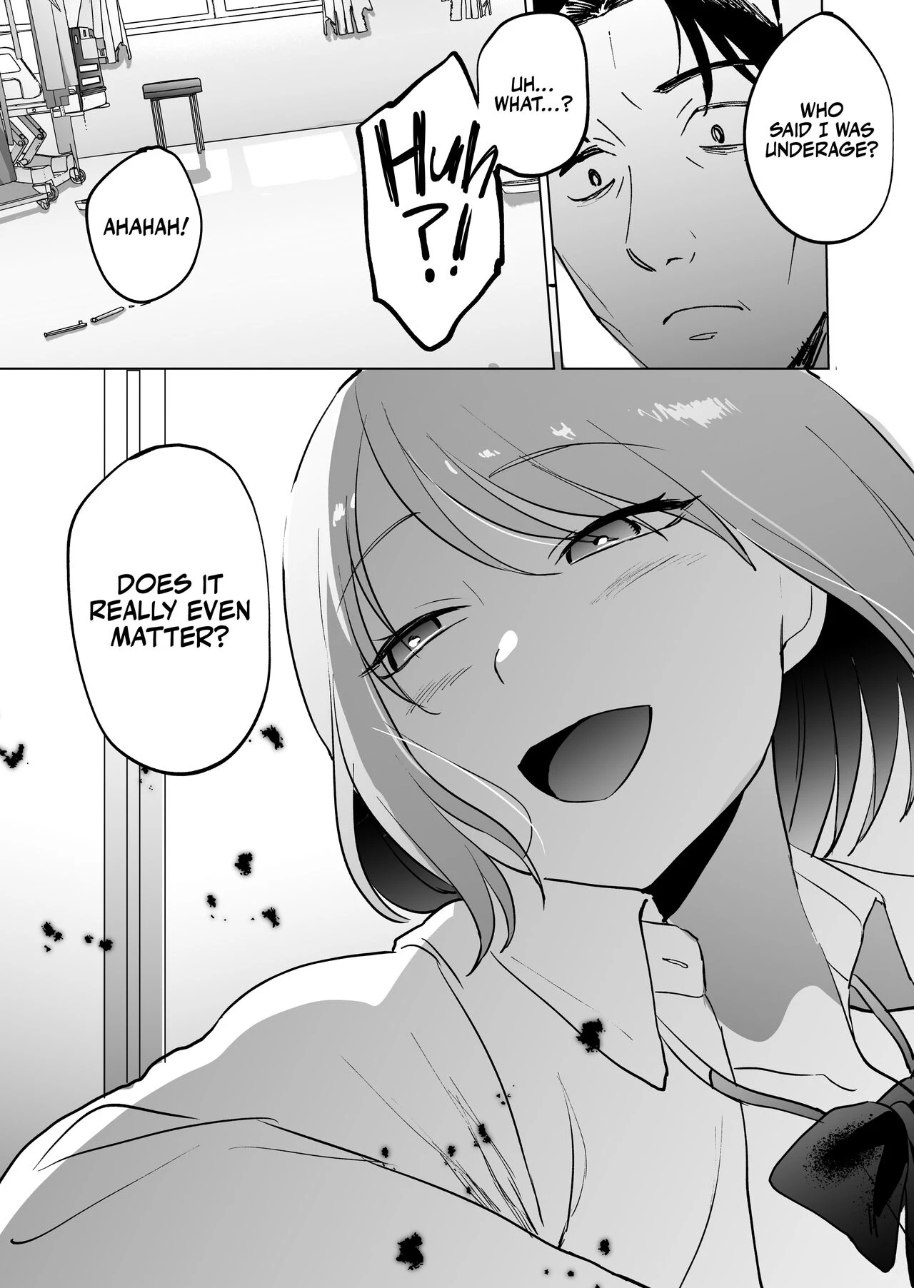 Devoured by a Mysterious High School Girl 5 Seconds before I Bid My Life Farewell | Jinsei Sayonara 5 byou-mae, Nazo-JK ni Kuwareru porn comic picture 57