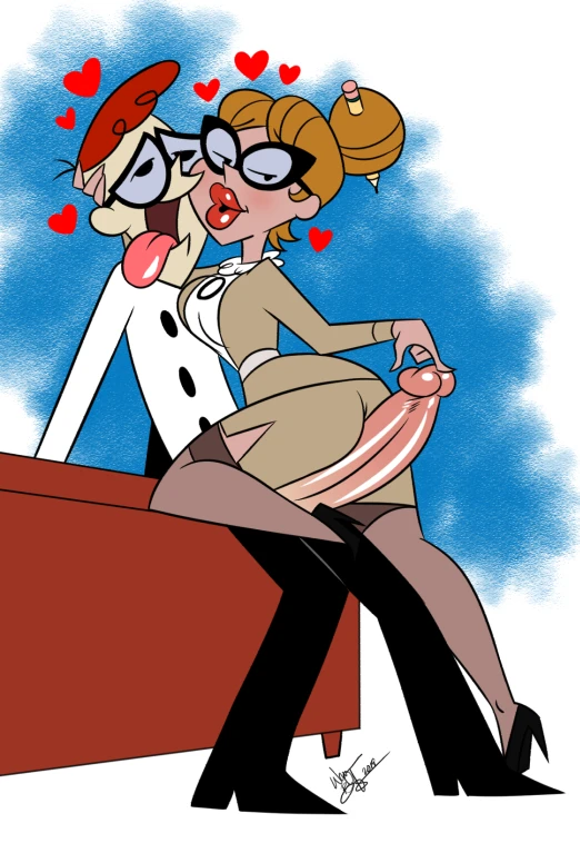 Dexter fucks Miss Wimple porn comic picture 1