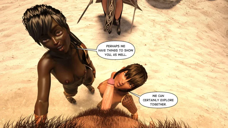 Diana the Amazon 2 porn comic picture 10