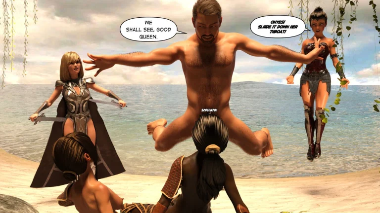 Diana the Amazon 2 porn comic picture 17