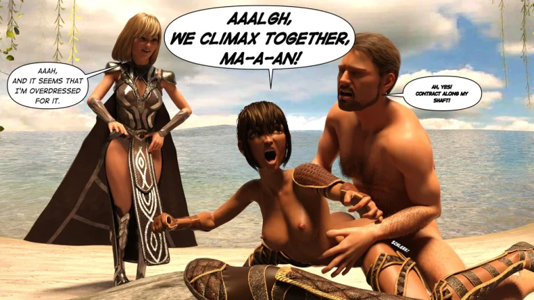 Diana the Amazon 2 porn comic picture 30