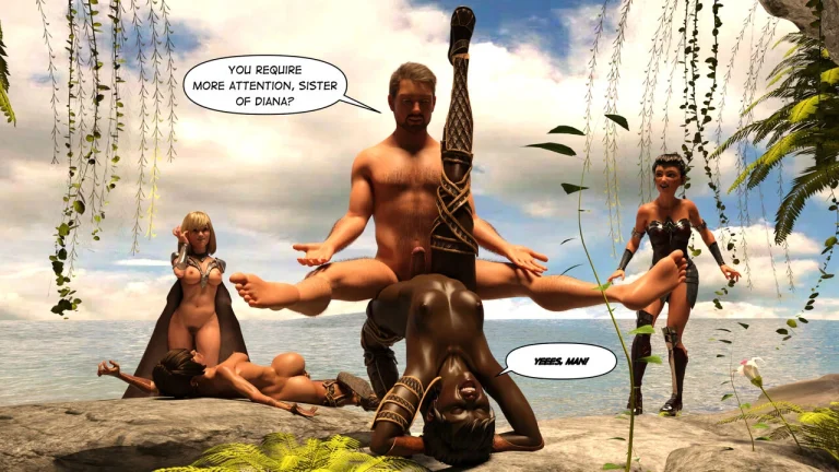 Diana the Amazon 2 porn comic picture 32