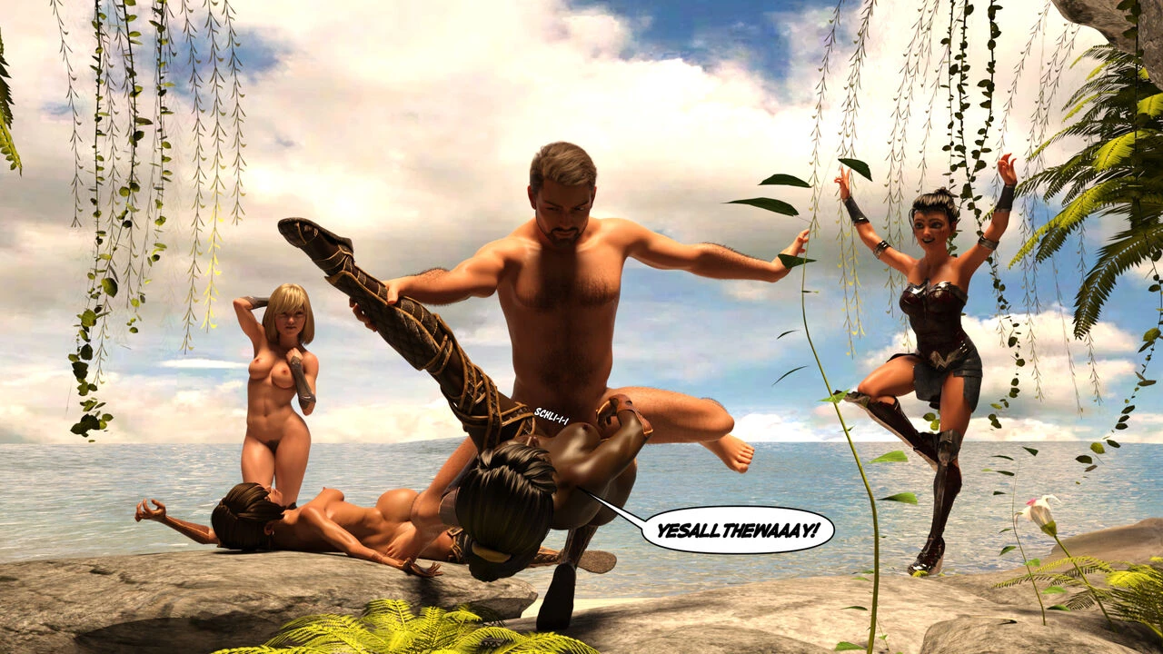 Diana the Amazon 2 porn comic picture 36