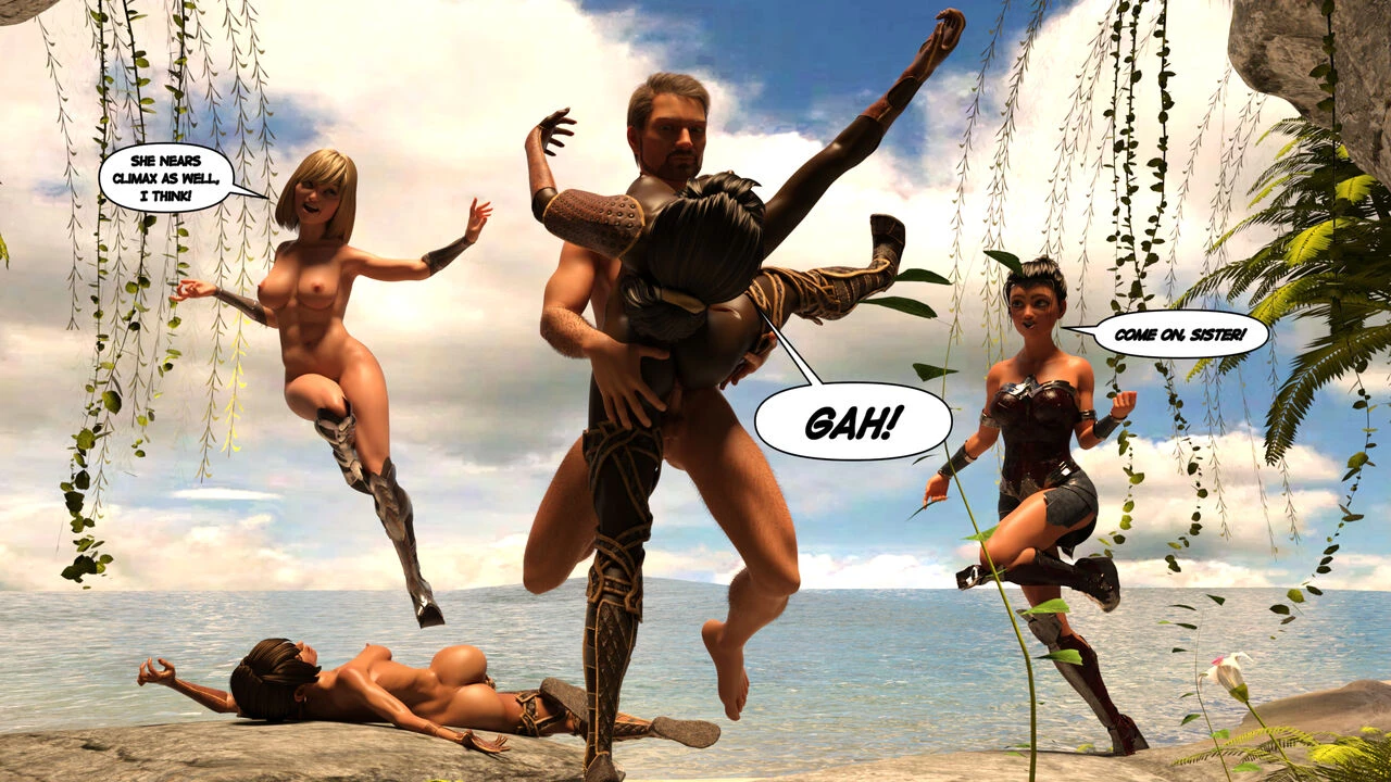 Diana the Amazon 2 porn comic picture 39