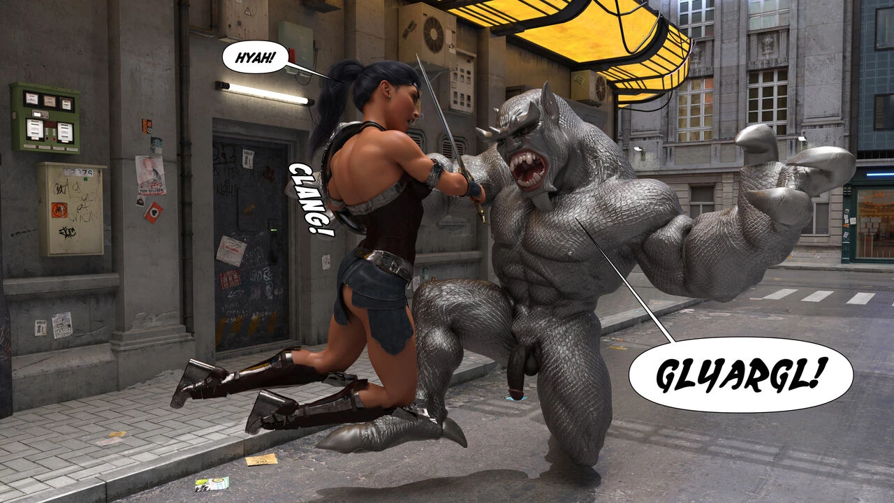 Diana the Amazon 3 porn comic picture 11