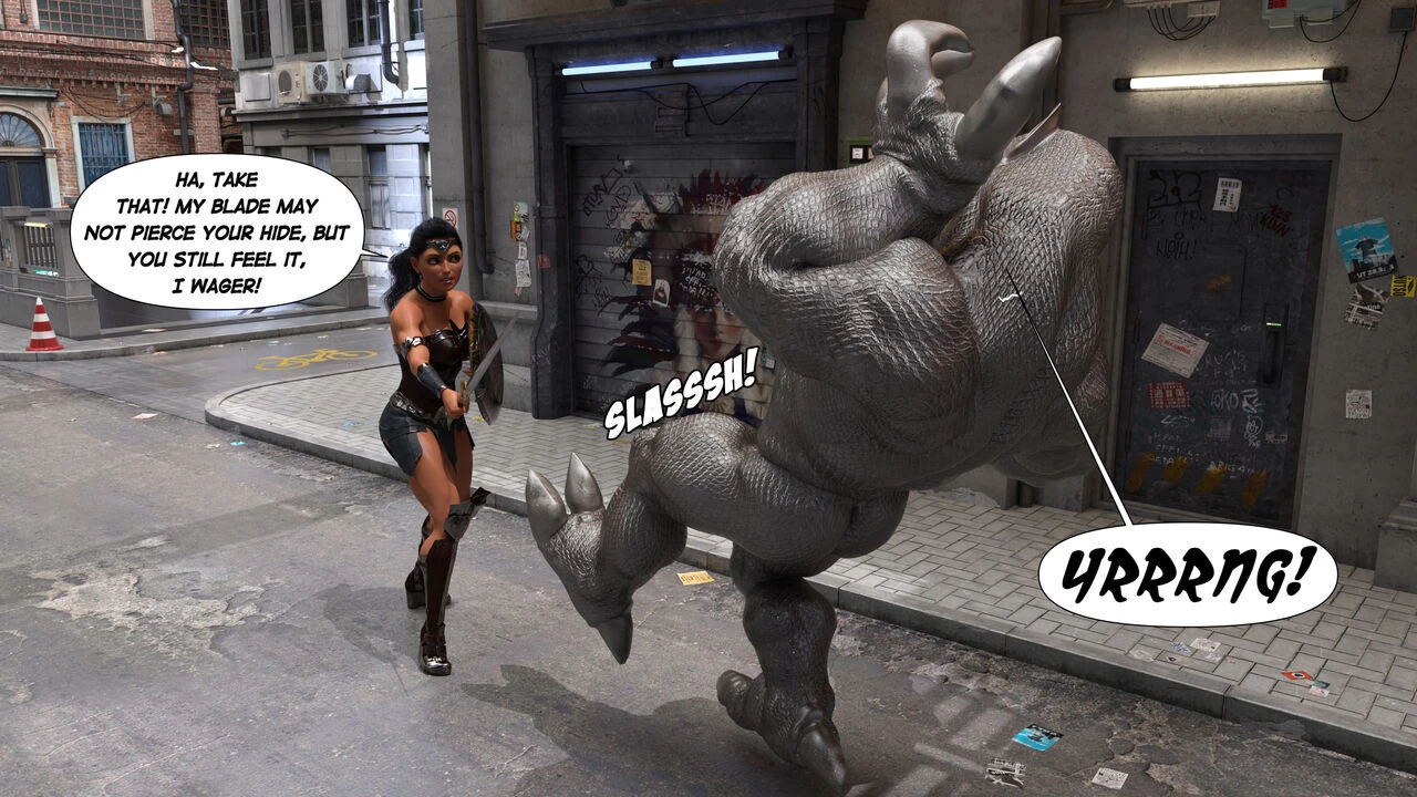 Diana the Amazon 3 porn comic picture 12