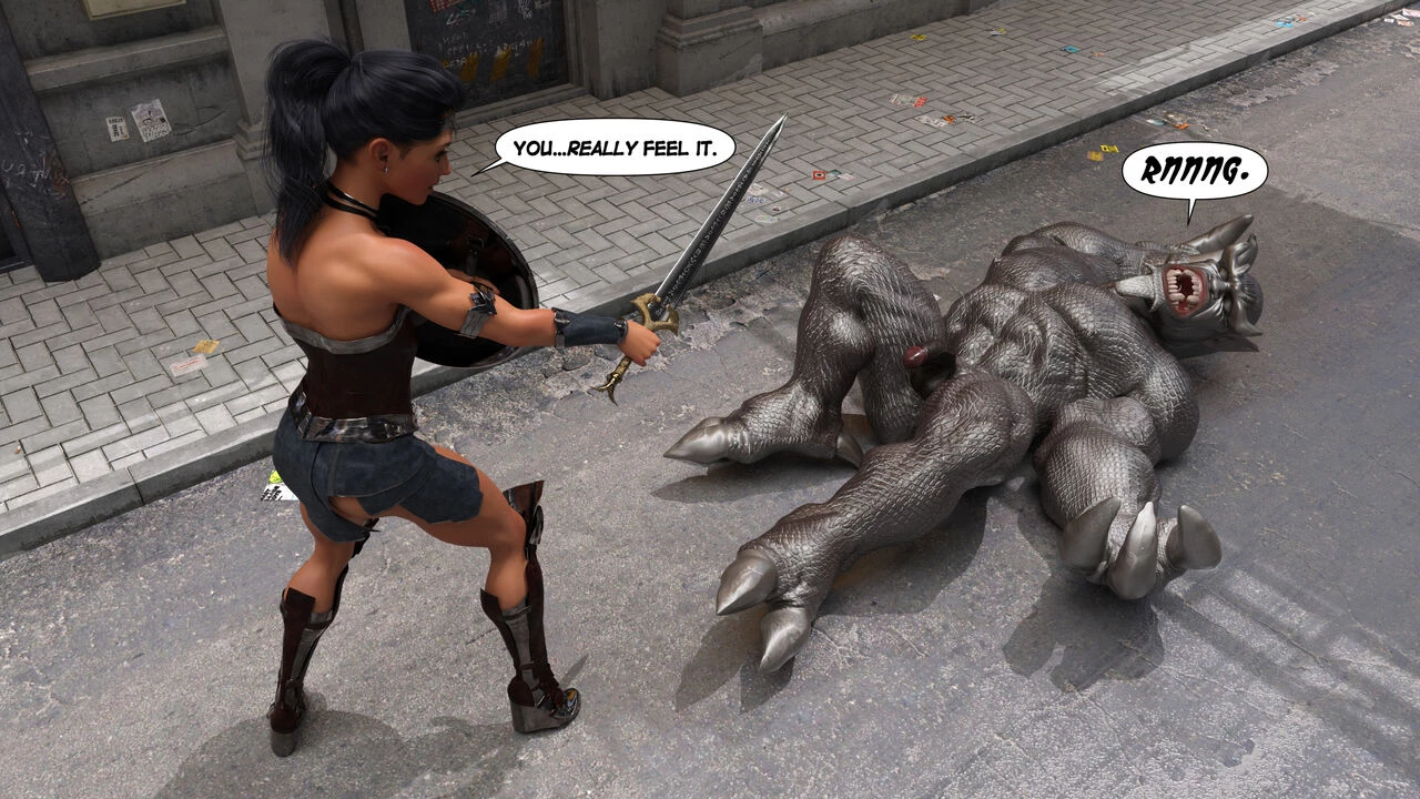 Diana the Amazon 3 porn comic picture 13