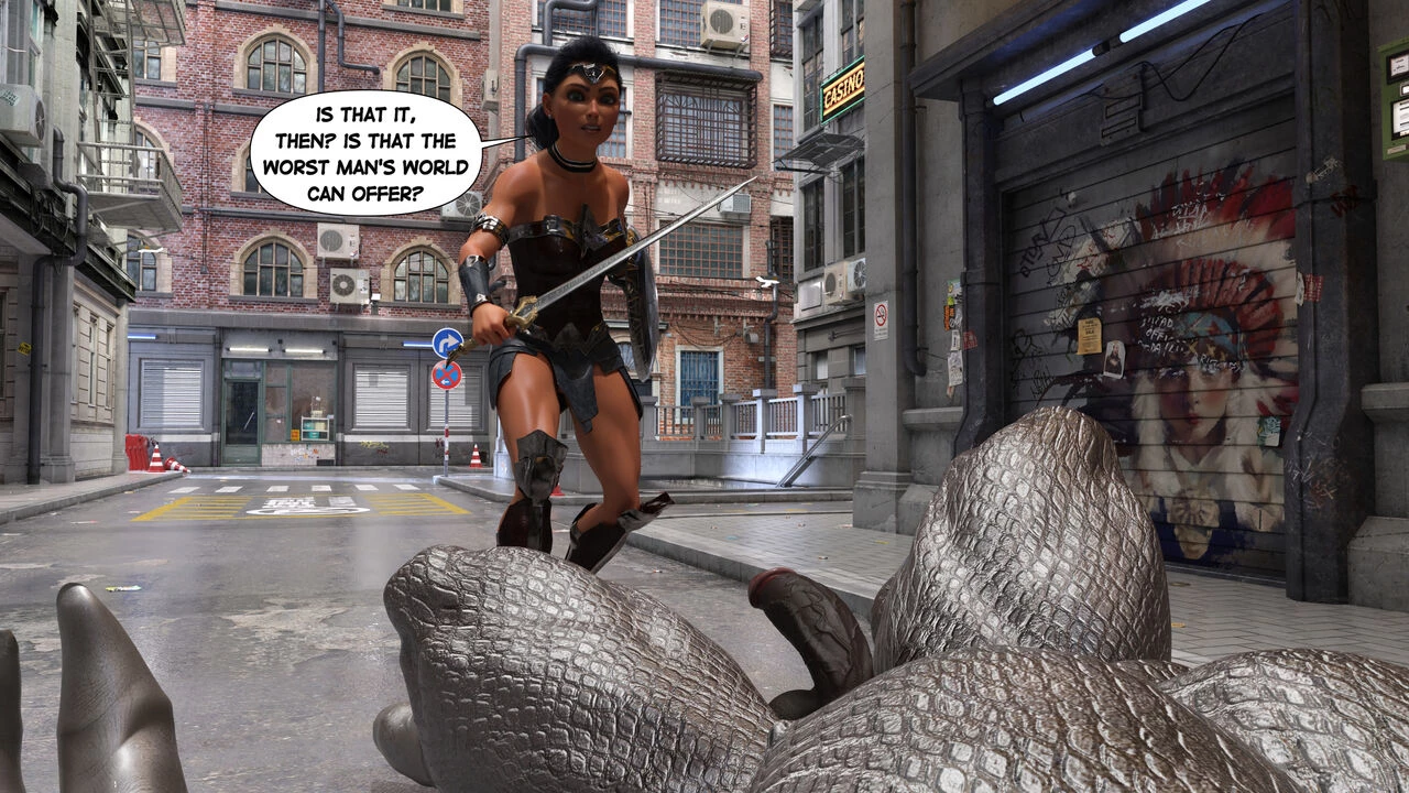 Diana the Amazon 3 porn comic picture 14