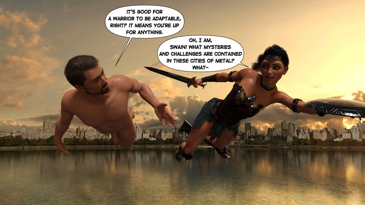 Diana the Amazon 3 porn comic picture 4