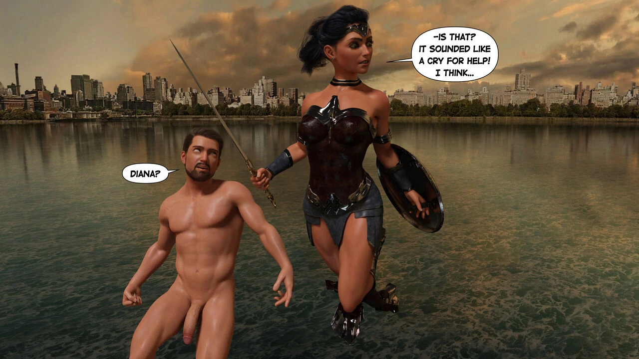 Diana the Amazon 3 porn comic picture 5