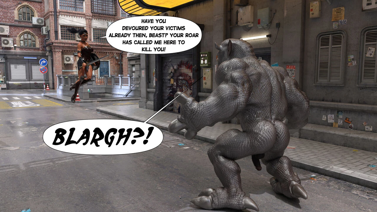 Diana the Amazon 3 porn comic picture 8