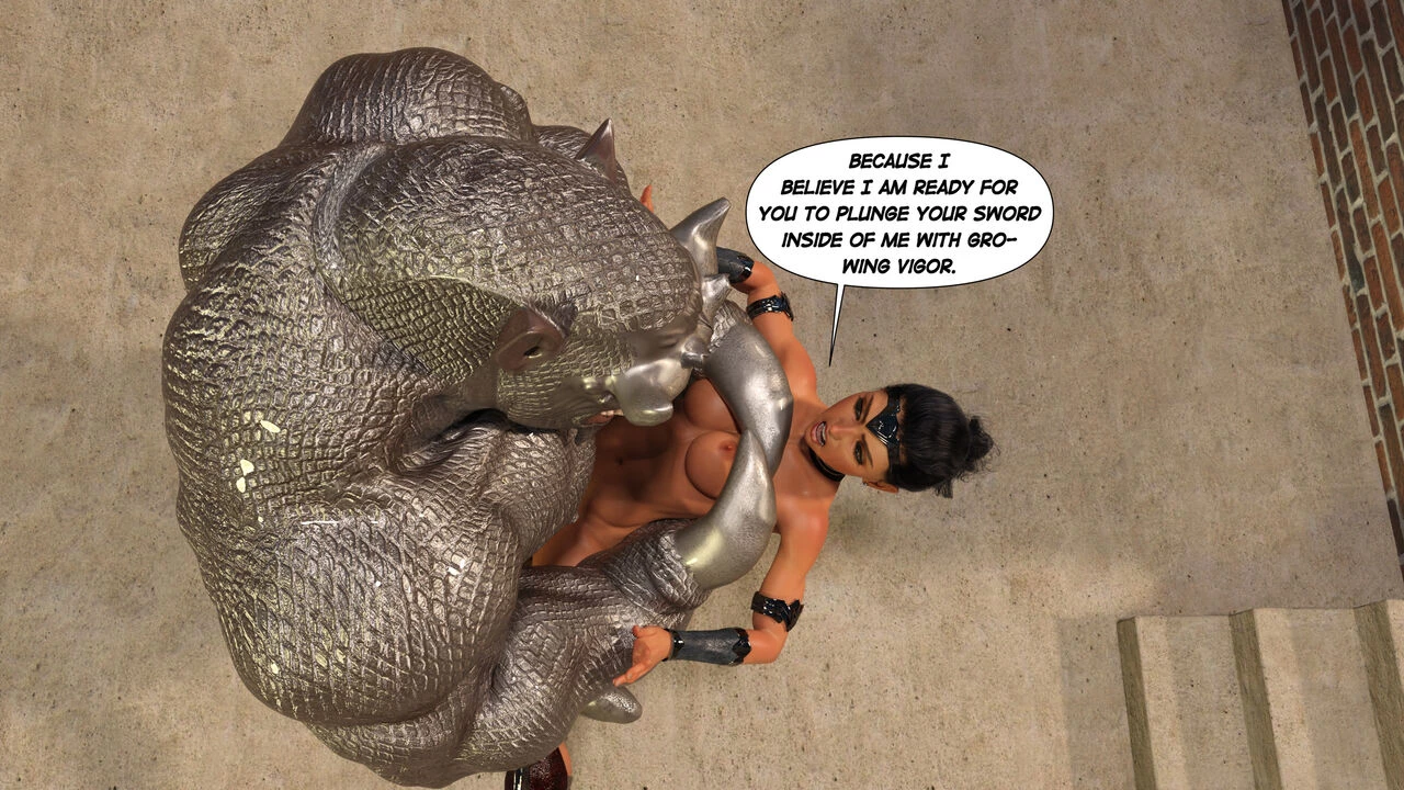 Diana the Amazon 3 porn comic picture 81