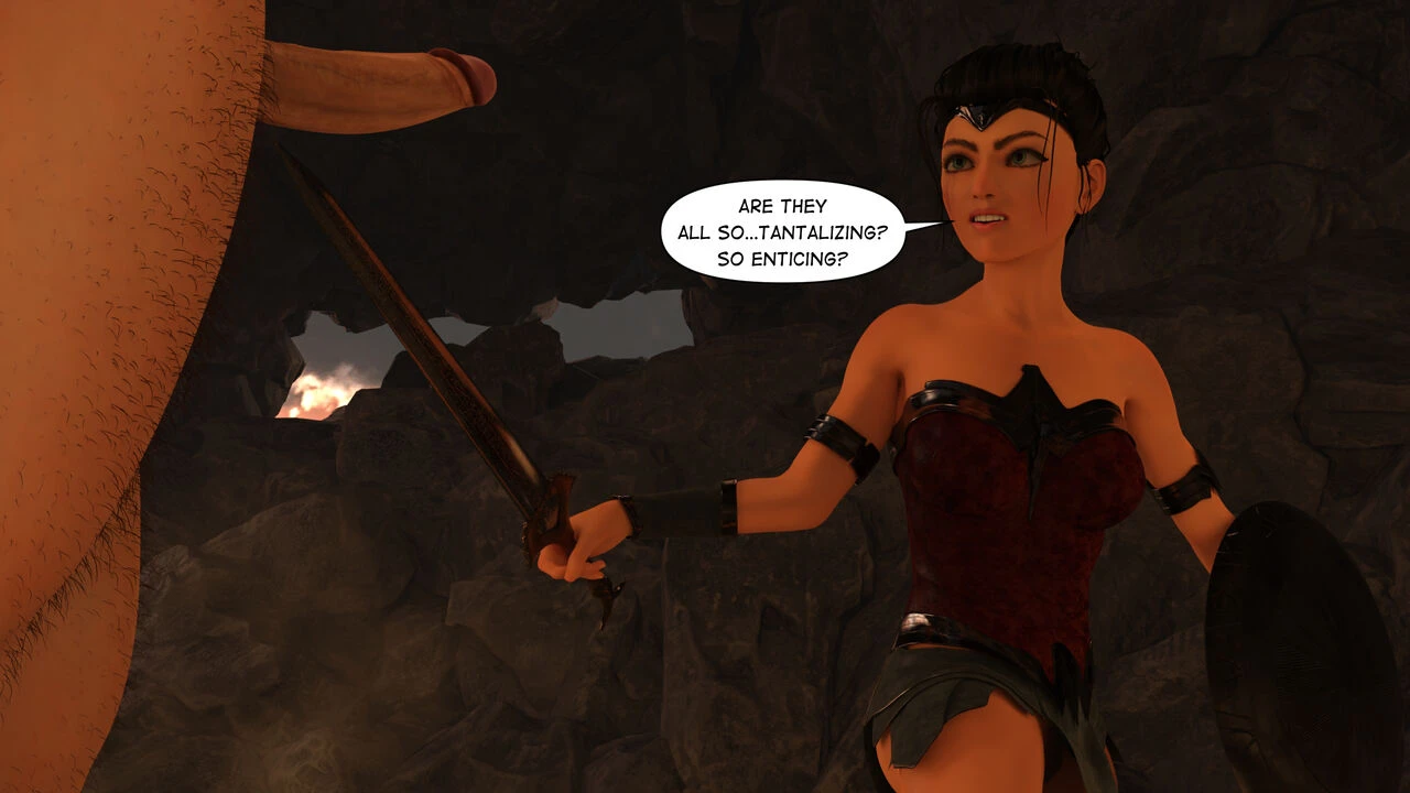 Diana the Amazon porn comic picture 10