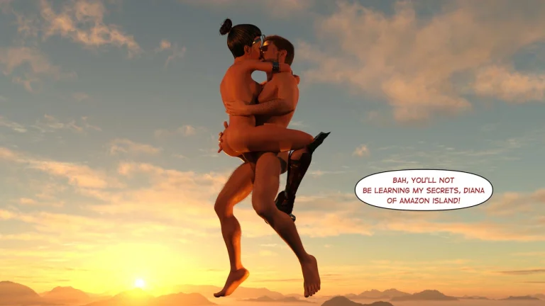 Diana the Amazon porn comic picture 105