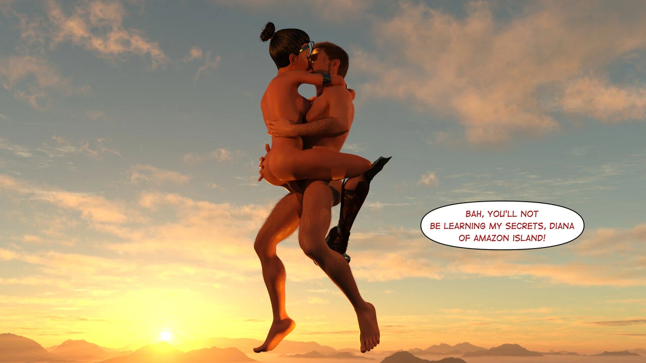 Diana the Amazon porn comic picture 105