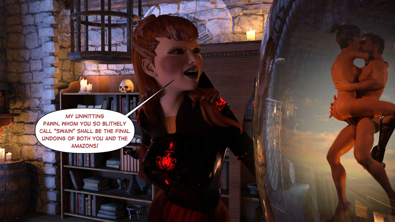 Diana the Amazon porn comic picture 107