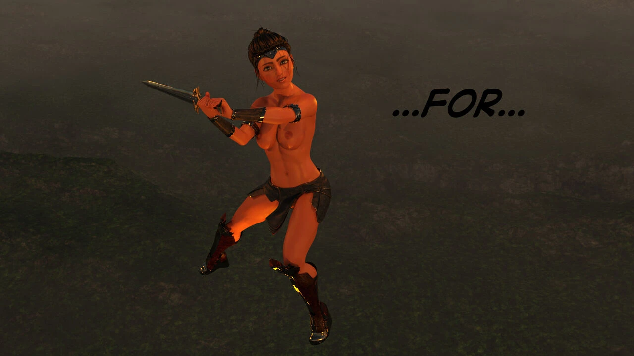 Diana the Amazon porn comic picture 109