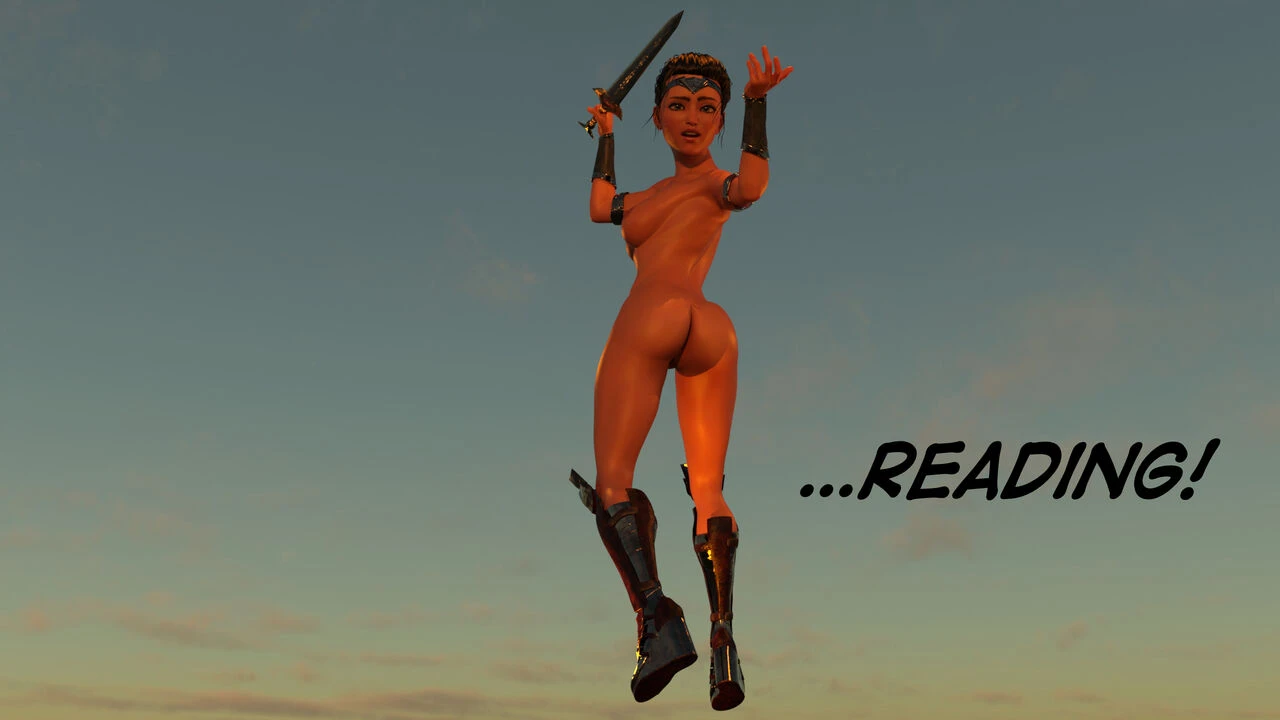 Diana the Amazon porn comic picture 110