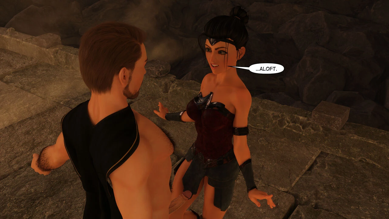 Diana the Amazon porn comic picture 13