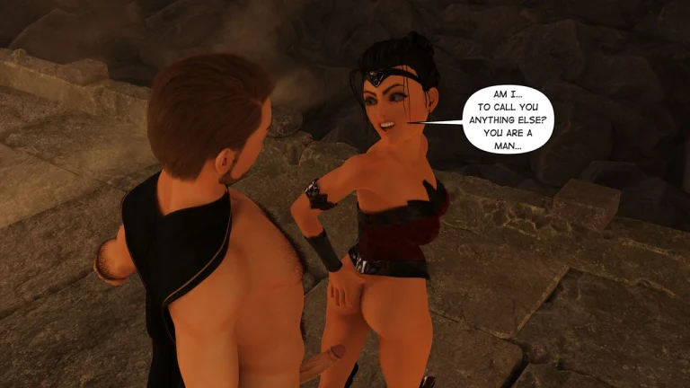 Diana the Amazon porn comic picture 16