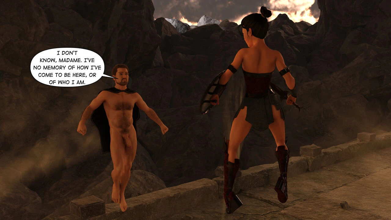 Diana the Amazon porn comic picture 4