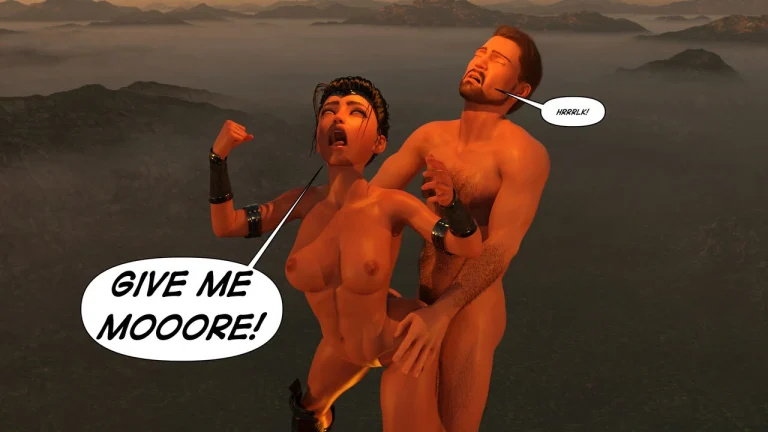 Diana the Amazon porn comic picture 48