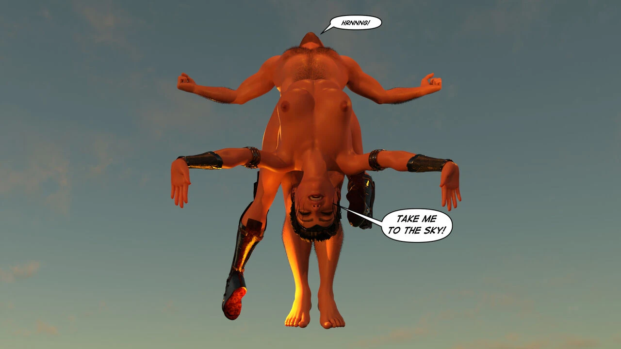 Diana the Amazon porn comic picture 58