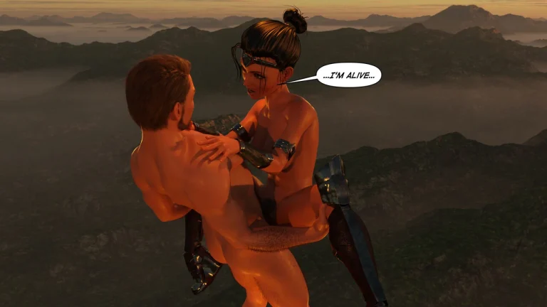 Diana the Amazon porn comic picture 66