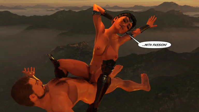 Diana the Amazon porn comic picture 68