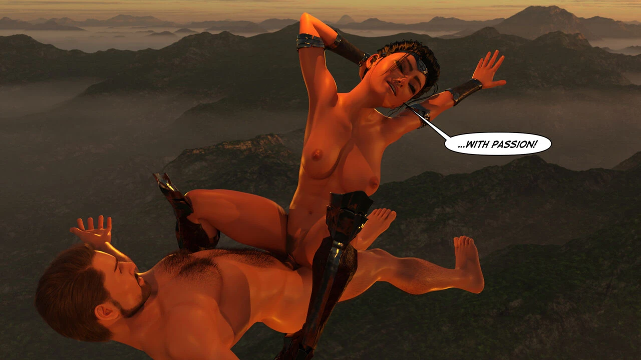 Diana the Amazon porn comic picture 68