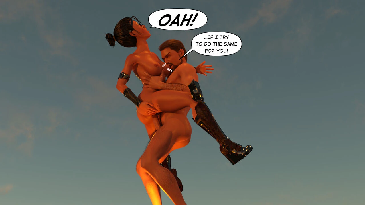 Diana the Amazon porn comic picture 79