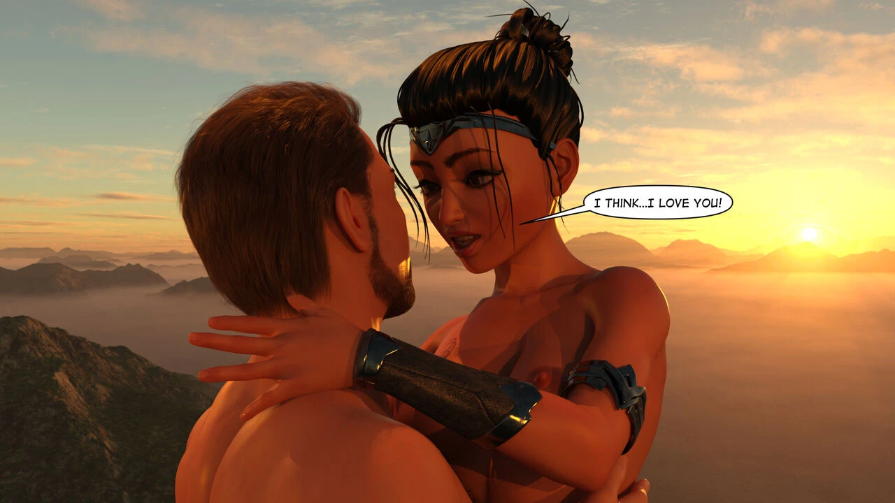 Diana the Amazon porn comic picture 86