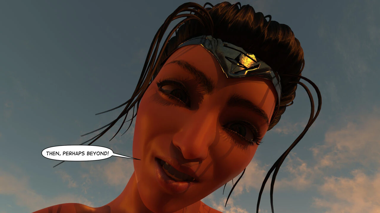 Diana the Amazon porn comic picture 94