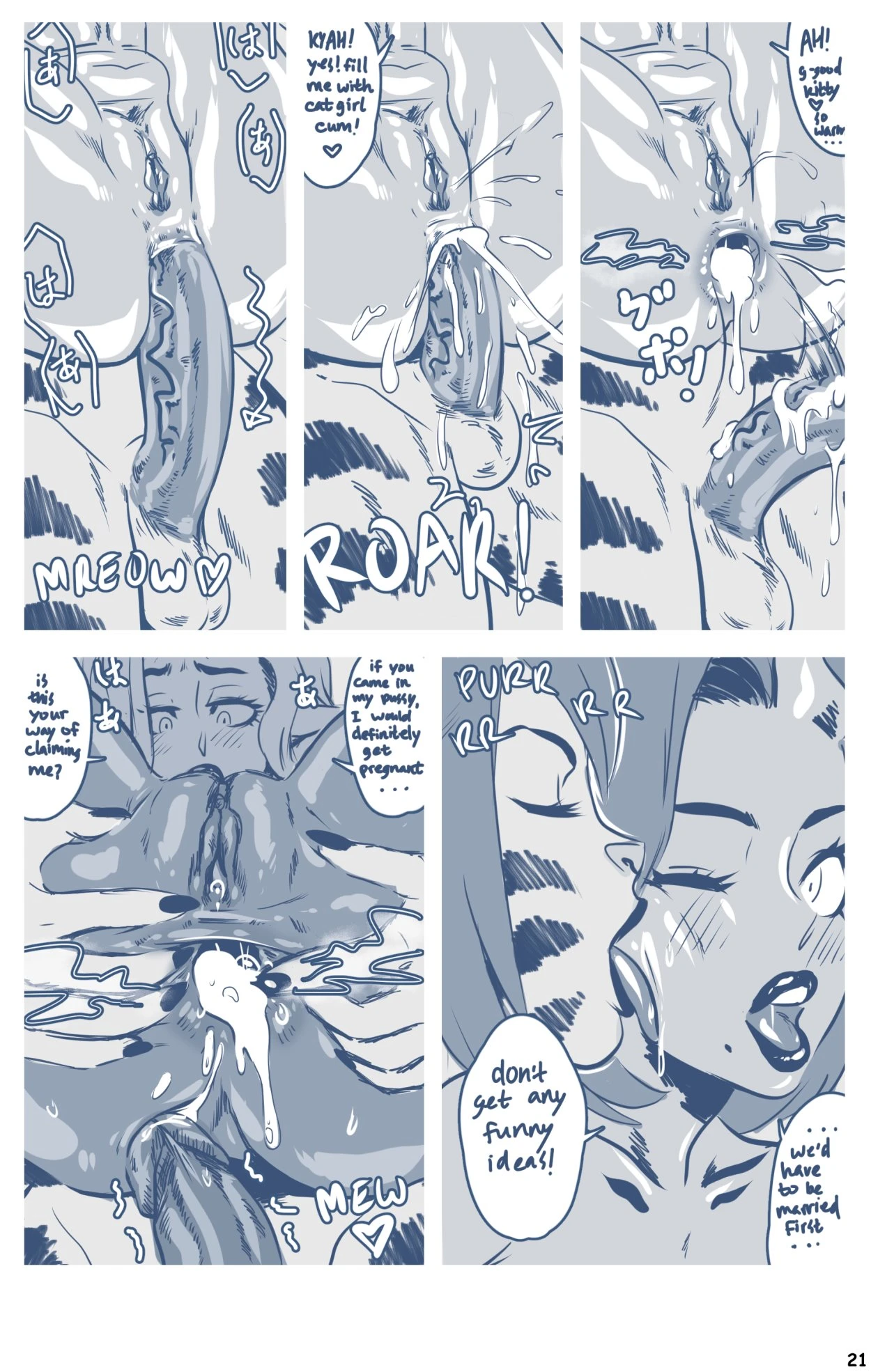 Dicks Out for Fel porn comic picture 22