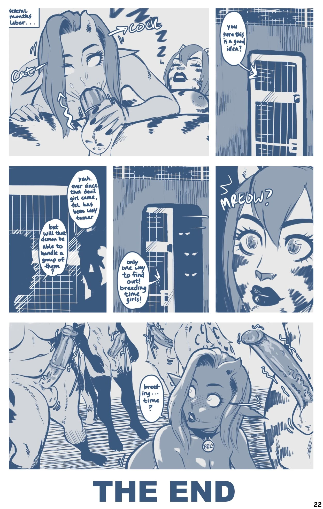 Dicks Out for Fel porn comic picture 23