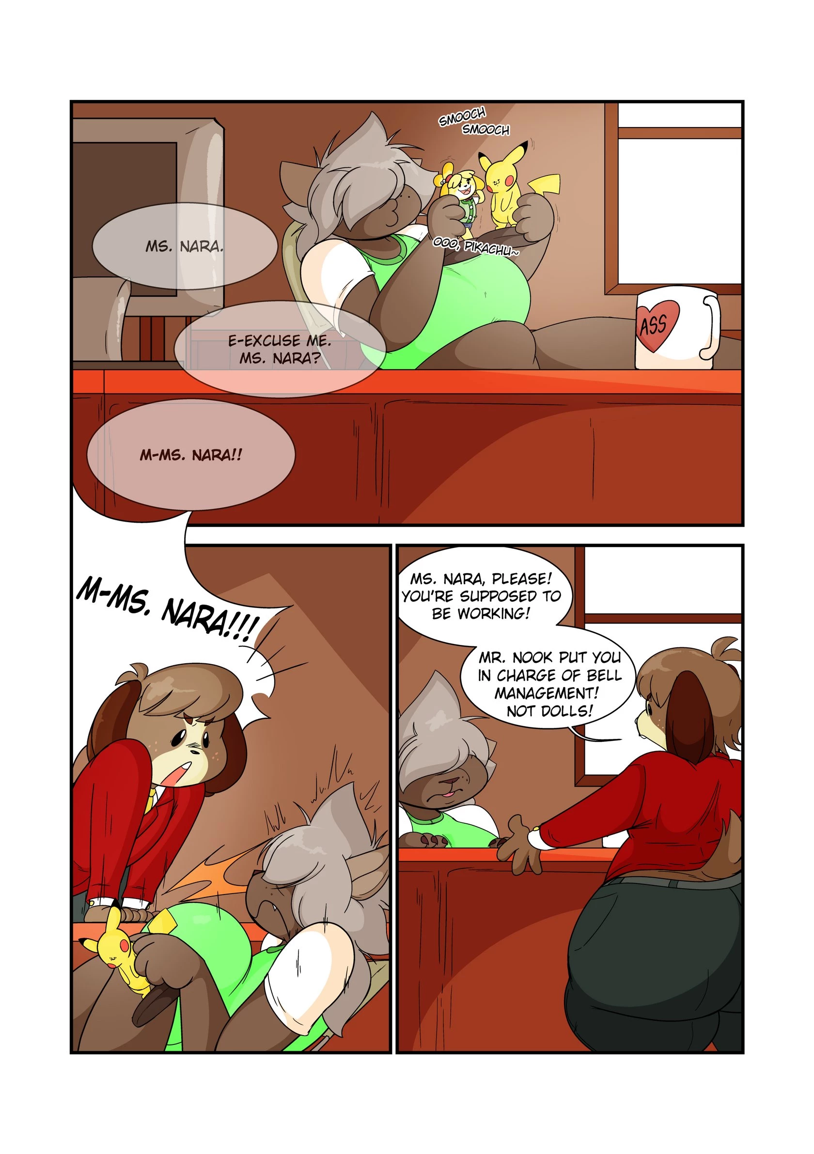Digby And Nara porn comic picture 1