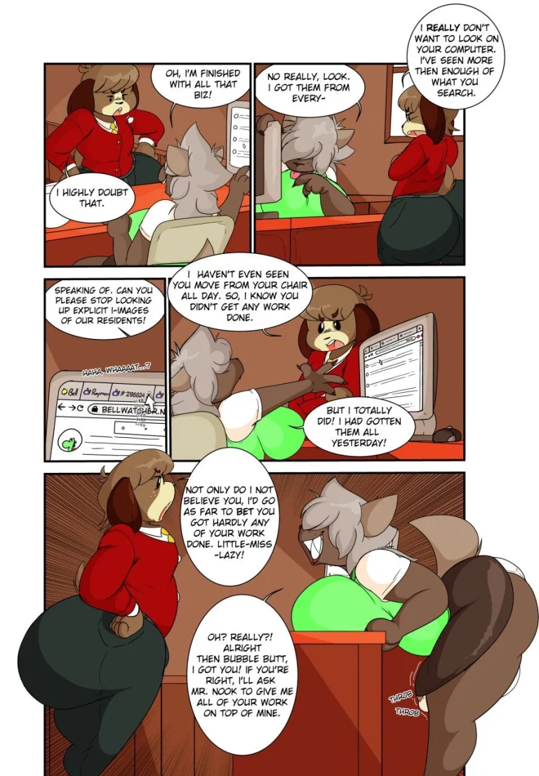 Digby And Nara porn comic picture 2
