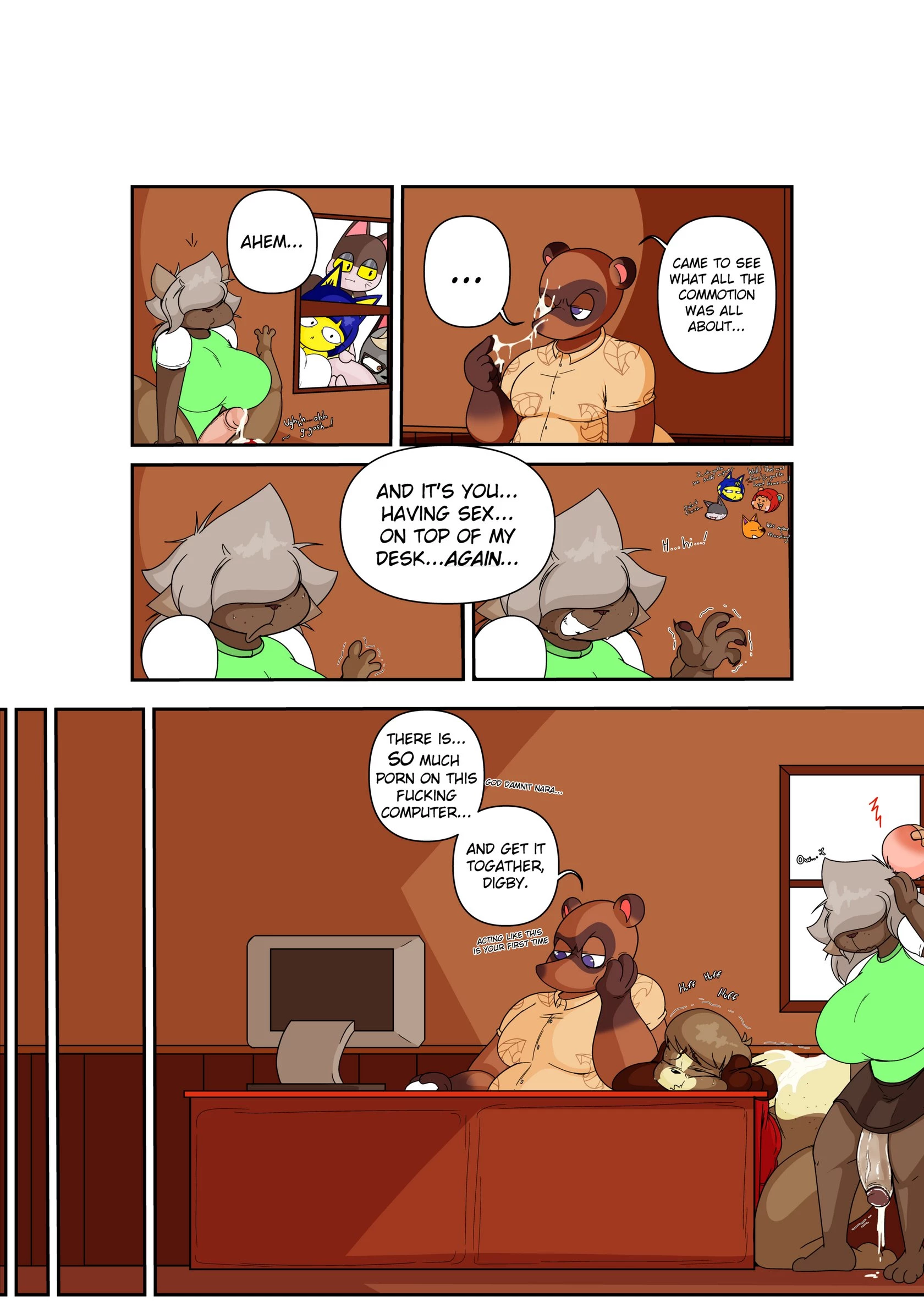 Digby And Nara porn comic picture 9