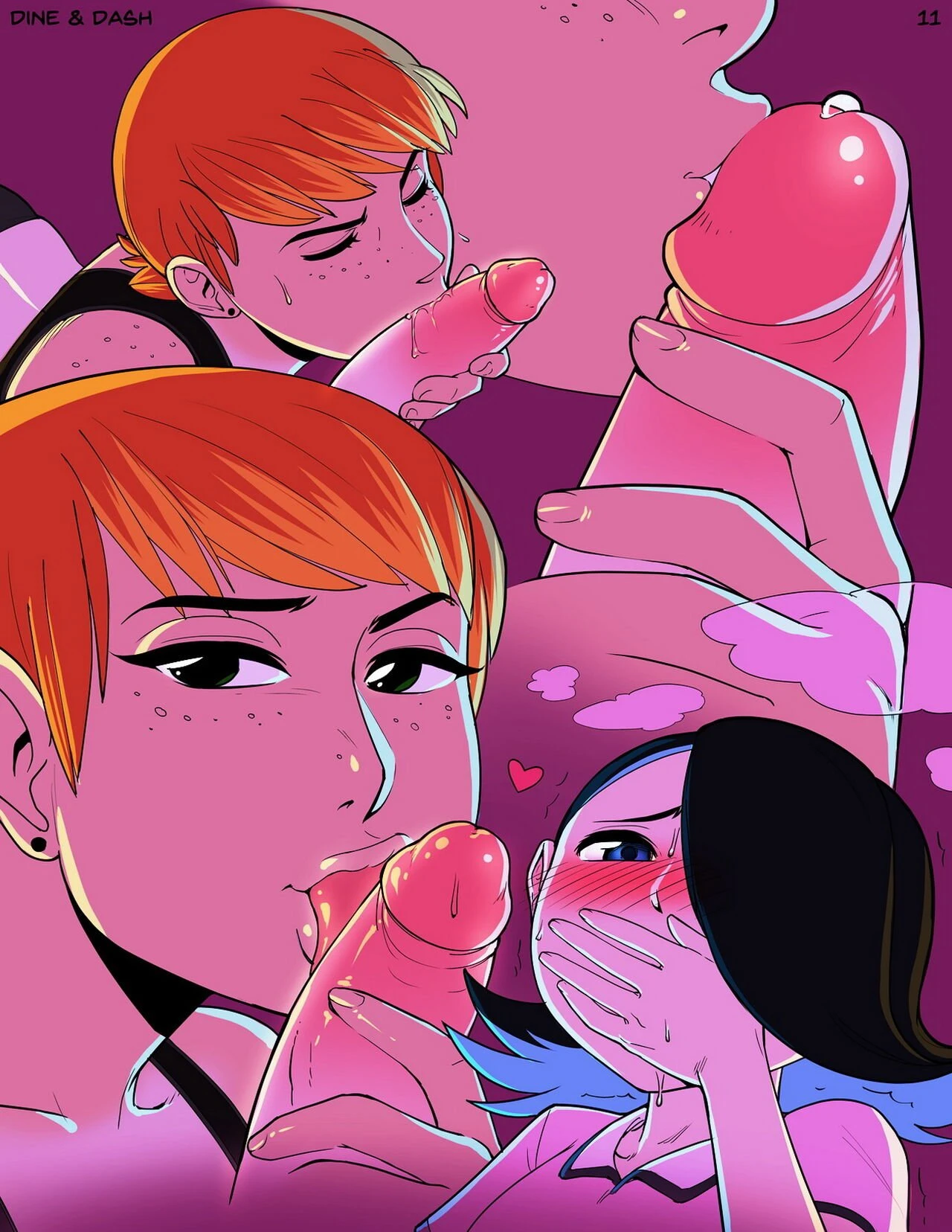 Dine and Dash porn comic picture 11