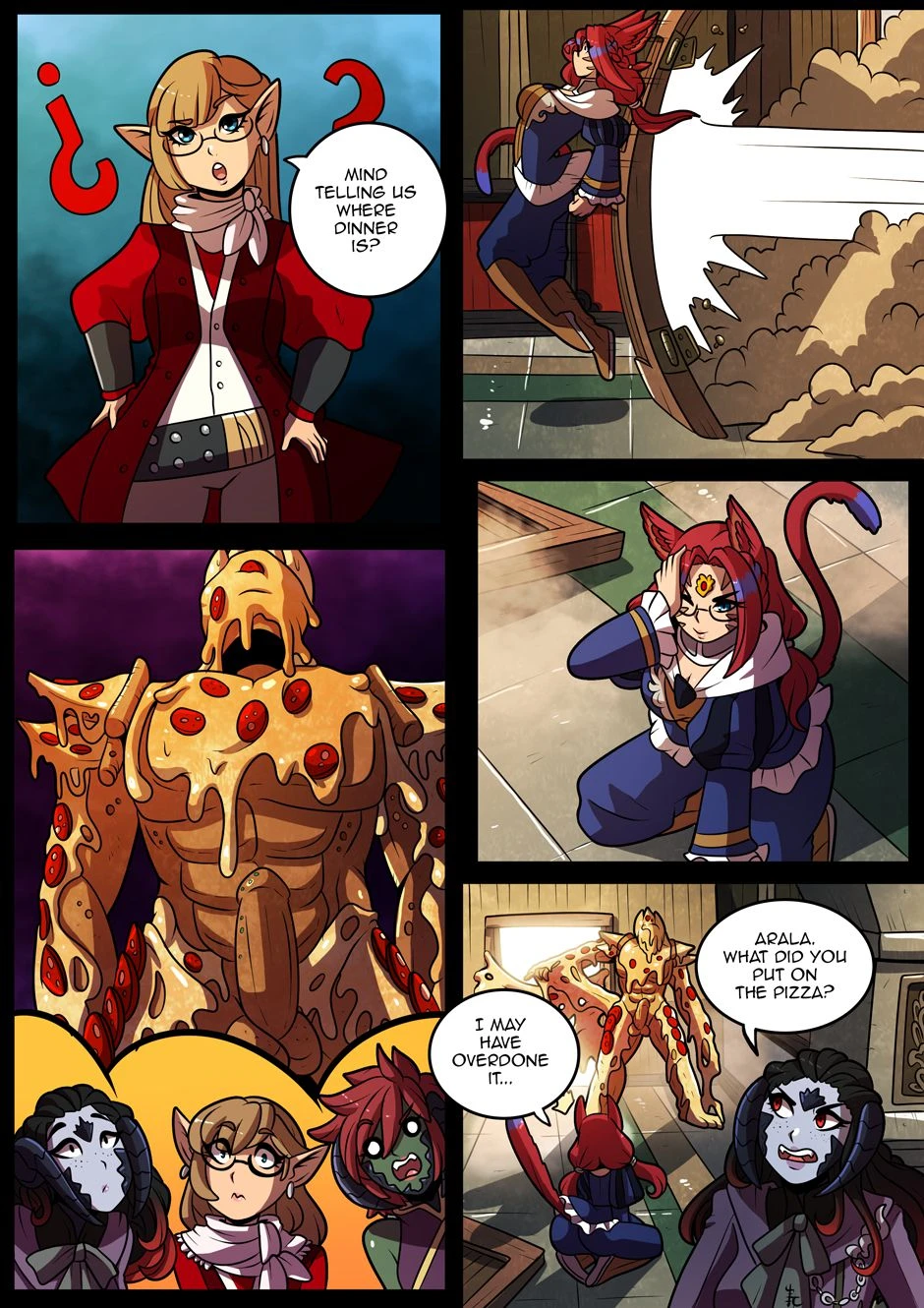 Dinner Party porn comic picture 2